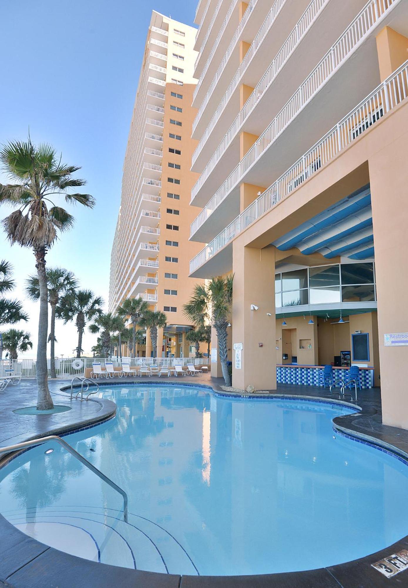 Beachfront Oasis At Splash Resort And Condos Panama City Beach Ngoại thất bức ảnh